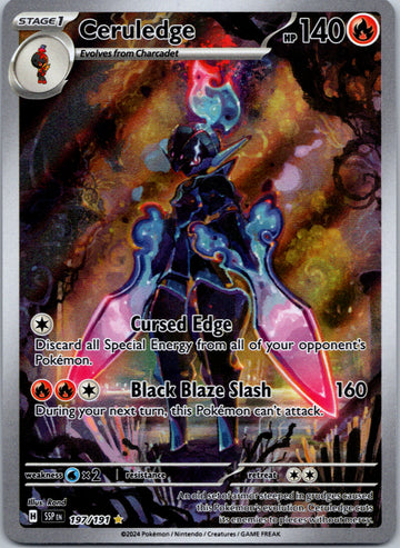 Ceruledge [197/191] - (Surging Sparks) Holofoil