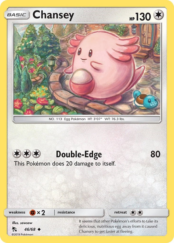 Chansey (46/68) [Hidden Fates]