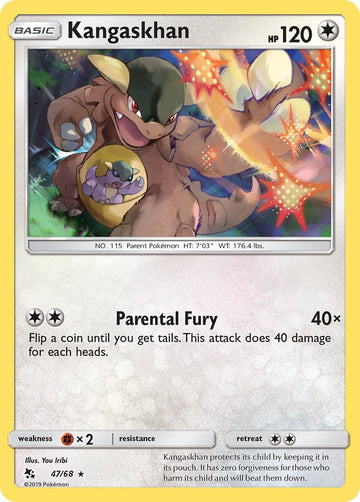 Kangaskhan [47/68] [Hidden Fates] Reverse Holofoil