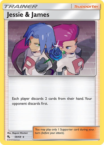 Jessie & James [58/68] [Hidden Fates] Reverse Holofoil