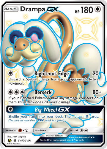 Drampa GX (SV80/SV94) [Hidden Fates: Shiny Vault]
