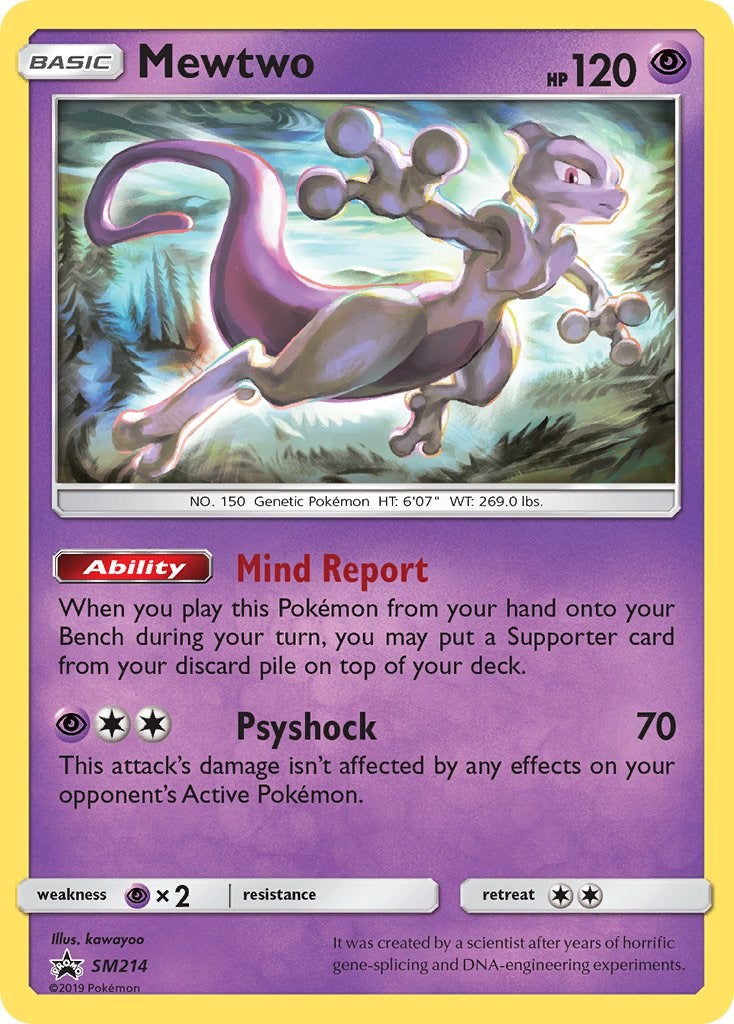 Mewtwo - SM214 [SM214] [SM Promos] Holofoil