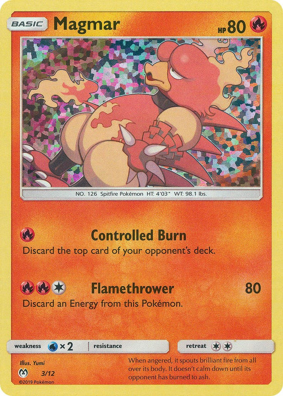 Magmar - 3/12 [003/012] [McDonald's Promos 2019] Holofoil