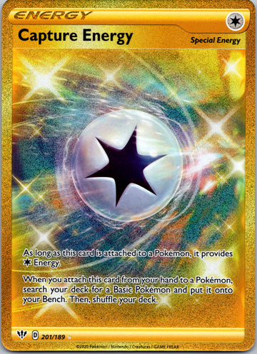 Capture Energy (Secret) (201/189) [SWSH03: Darkness Ablaze]