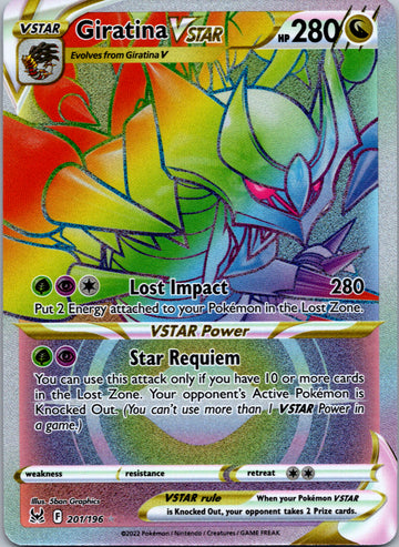 Giratina VSTAR (201/196) [Sword & Shield: Lost Origin]