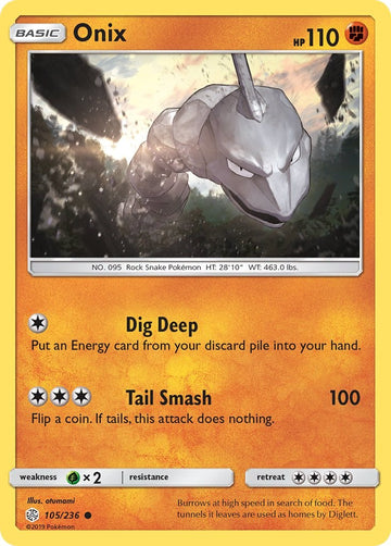 Onix [105/236] [Cosmic Eclipse]