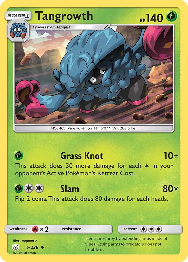 Tangrowth [6/236] [SM - Cosmic Eclipse] Reverse Holofoil