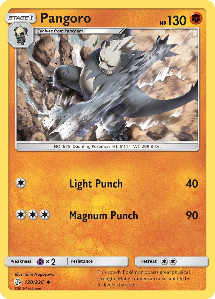 Pangoro [120/236] [SM - Cosmic Eclipse] Reverse Holofoil