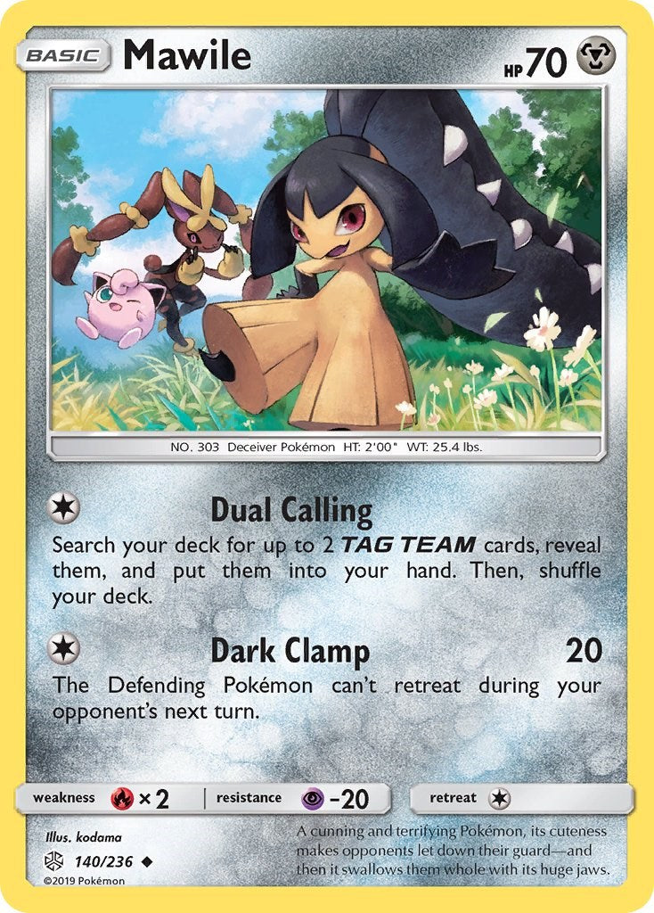 Mawile [140/236] [SM - Cosmic Eclipse] Reverse Holofoil