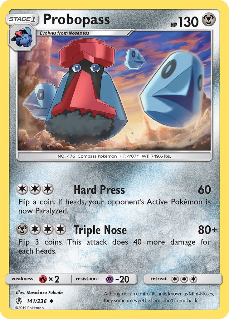 Probopass [141/236] [SM - Cosmic Eclipse] Reverse Holofoil