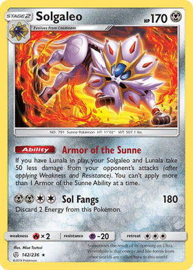 Solgaleo [142/236] [Cosmic Eclipse] Holofoil