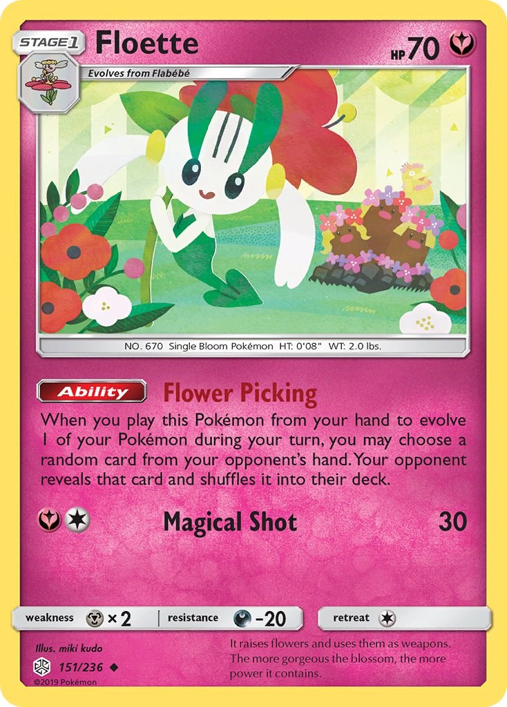 Floette [151/236] [SM - Cosmic Eclipse] Reverse Holofoil