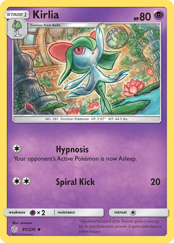 Kirlia [81/236] [SM - Cosmic Eclipse] Reverse Holofoil