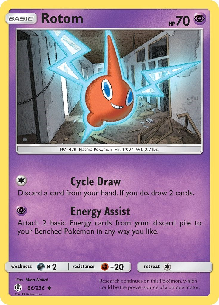 Rotom [86/236] [SM - Cosmic Eclipse] Reverse Holofoil