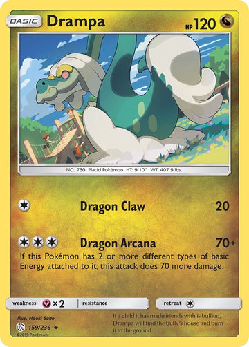 Drampa [159/236] [Cosmic Eclipse] Reverse Holofoil
