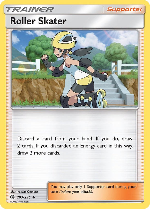 Roller Skater [203/236] [Cosmic Eclipse] Reverse Holofoil
