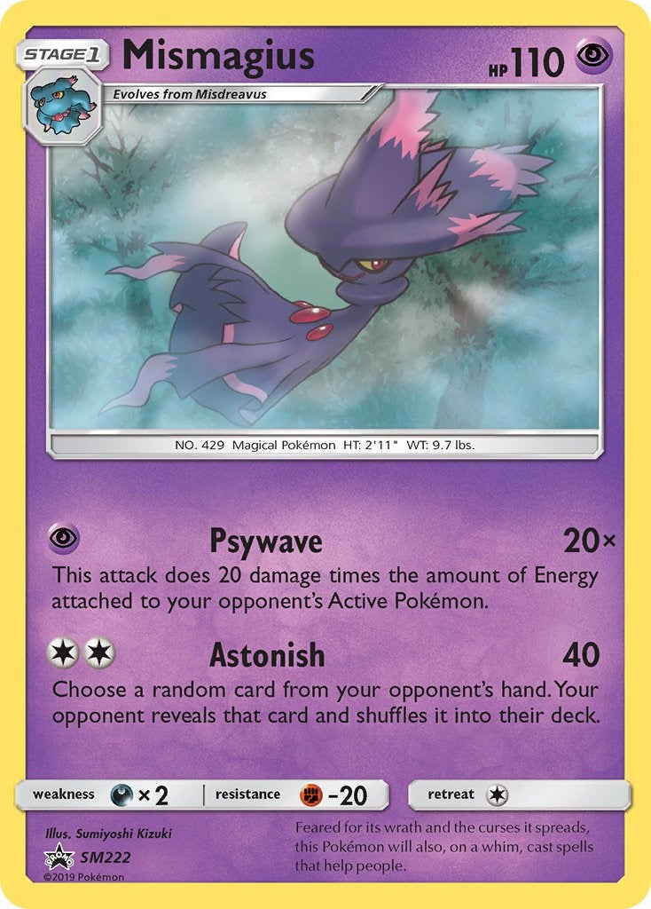 Mismagius - SM222 [SM222] [SM Promos] Holofoil