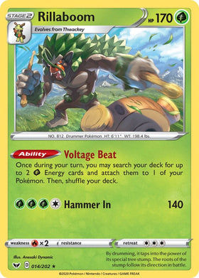 Rillaboom [014/202] [Sword & Shield Base Set]