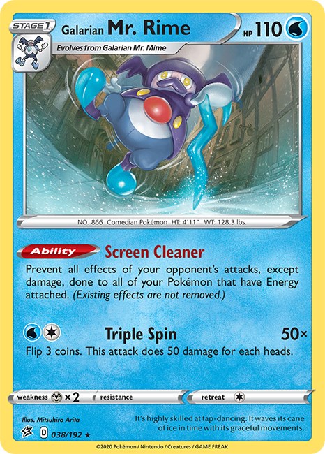 Galarian Mr. Rime [038/192] [Rebel Clash] Reverse Holofoil