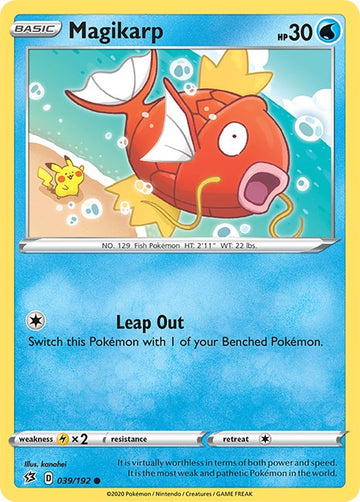 Magikarp [039/192] [Rebel Clash] Reverse Holofoil