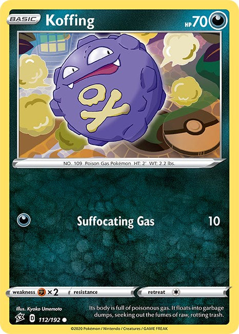 Koffing [112/192] [Rebel Clash] Reverse Holofoil
