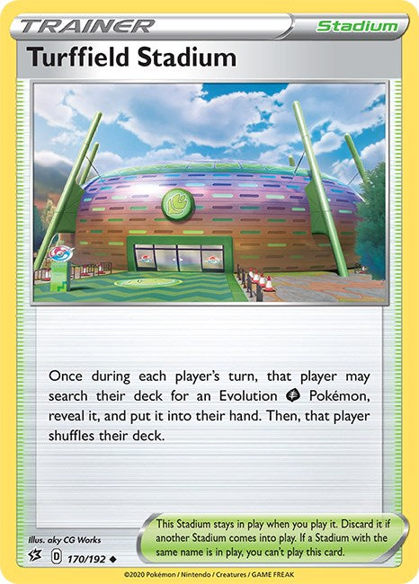 Turffield Stadium [170/192] [Rebel Clash] Reverse Holofoil