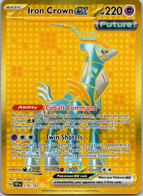 Iron Crown ex [216/162] - (Temporal Forces) Holofoil