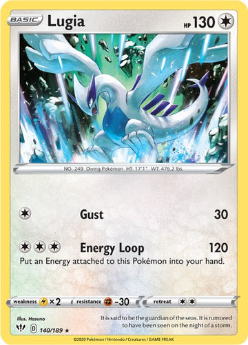 Lugia [140/189] [Darkness Ablaze] Reverse Holofoil