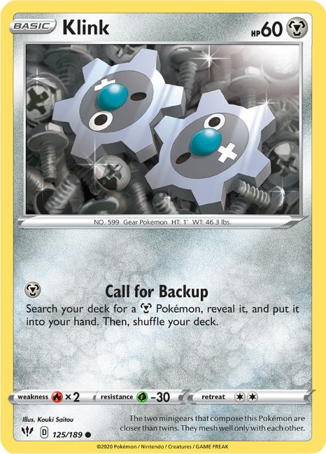 Klink [125/189] [Darkness Ablaze] Reverse Holofoil