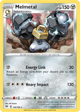 Melmetal [130/189] [Darkness Ablaze] Reverse Holofoil