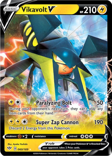 Vikavolt V (060/189) [SWSH03: Darkness Ablaze]