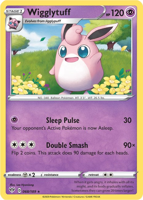 Wigglytuff (068/189) [SWSH03: Darkness Ablaze]