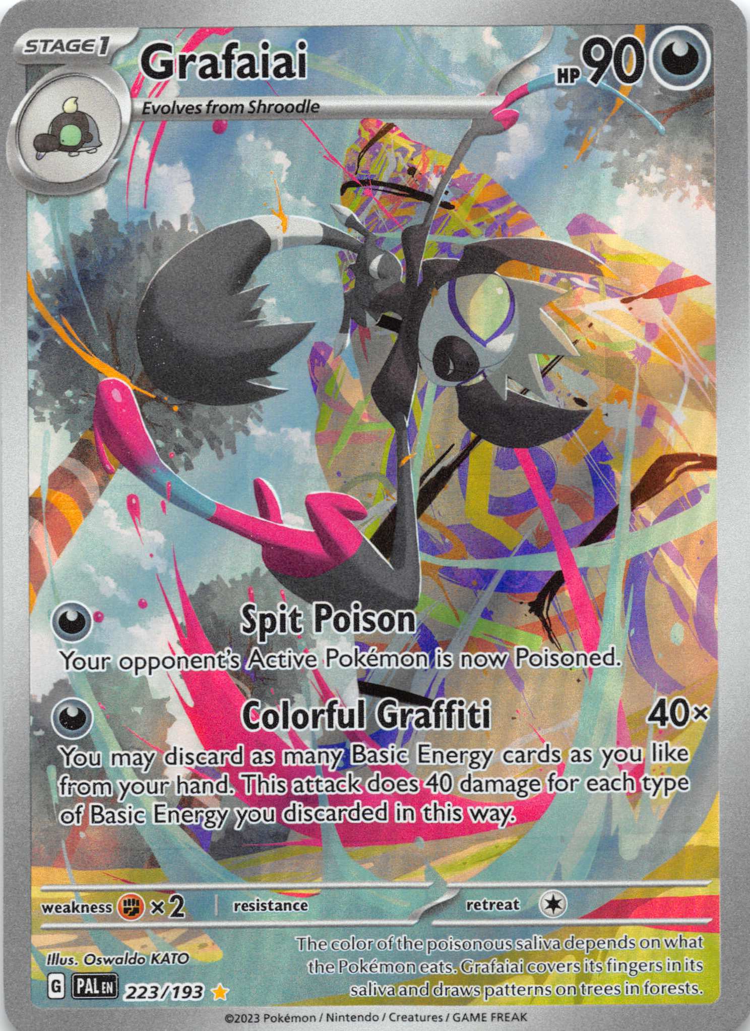 Grafaiai (223/193) [Scarlet & Violet: Paldea Evolved]