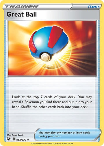 Great Ball [052/073] [Champion's Path] Reverse Holofoil