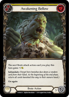 Awakening Bellow (Yellow) [WTR033] Unlimited Normal