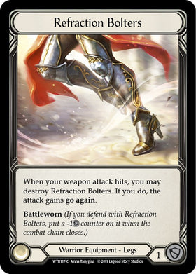 Refraction Bolters [WTR117] Unlimited Rainbow Foil