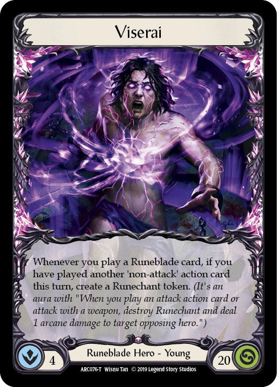 Viserai // Viserai, Rune Blood [ARC076 // ARC075] [Arcane Rising] Unlimited Edition Normal