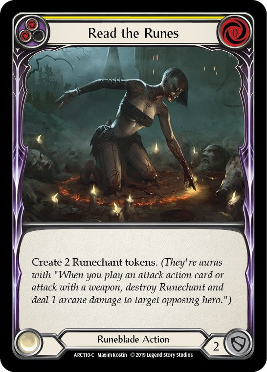 Read the Runes (Yellow) [ARC110] Unlimited Normal
