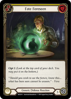 Fate Foreseen (Yellow) [ARC201] Unlimited Normal