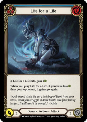 Life for a Life (Blue) [ARC166] Unlimited Rainbow Foil