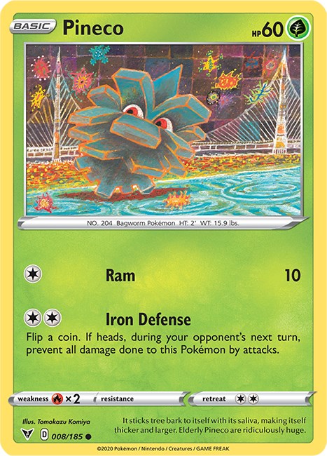 Pineco [008/185] [Vivid Voltage] Reverse Holofoil