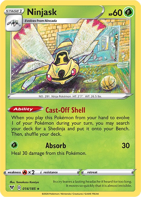 Ninjask [014/185] [Vivid Voltage] Reverse Holofoil