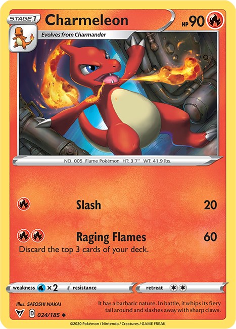Charmeleon [024/185] [Vivid Voltage] Reverse Holofoil