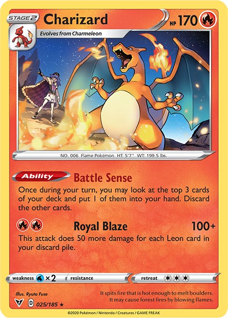 Charizard [025/185] [Vivid Voltage] Reverse Holofoil