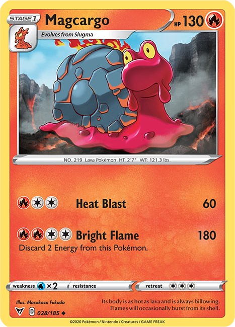 Magcargo [028/185] [Vivid Voltage] Reverse Holofoil