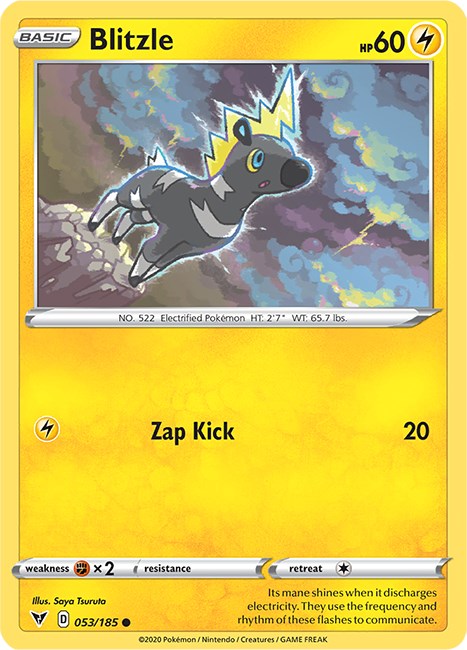 Blitzle [053/185] [Vivid Voltage] Reverse Holofoil