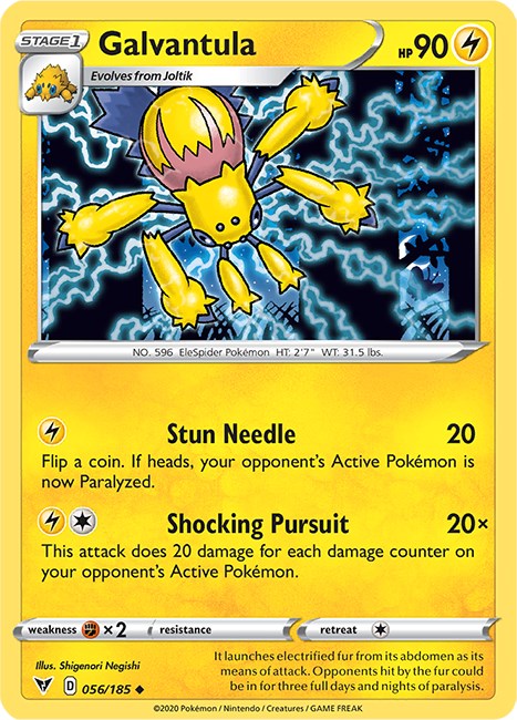 Galvantula [056/185] [Vivid Voltage] Reverse Holofoil