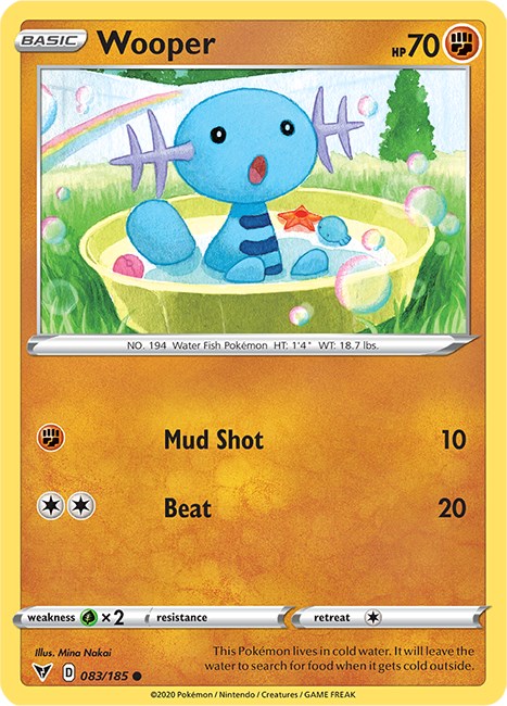Wooper [083/185] [Vivid Voltage] Reverse Holofoil