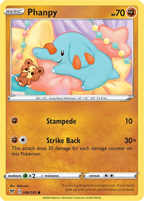 Phanpy [086/185] [Vivid Voltage] Reverse Holofoil