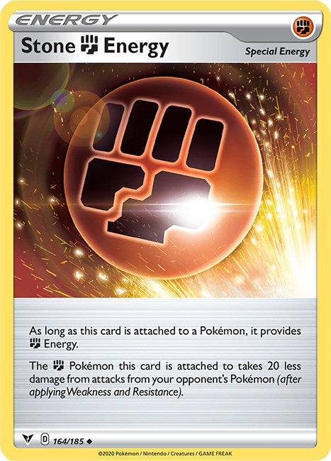 Stone Fighting Energy [164/185] [Vivid Voltage] Reverse Holofoil